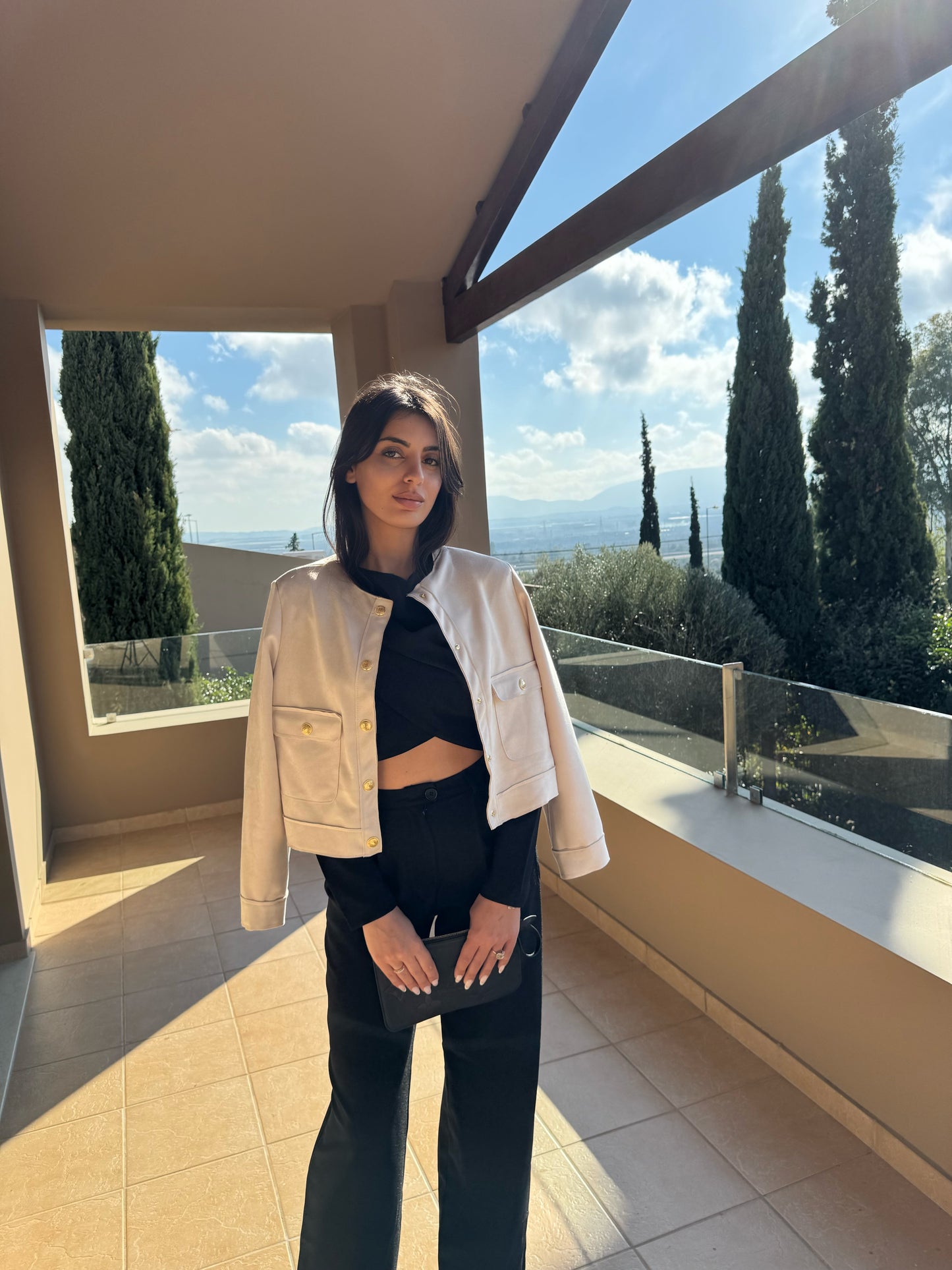 Ζακέτα βελούδινη Begli