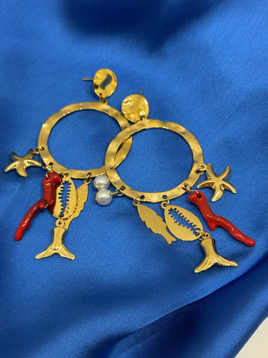 Aegean Charms Earrings