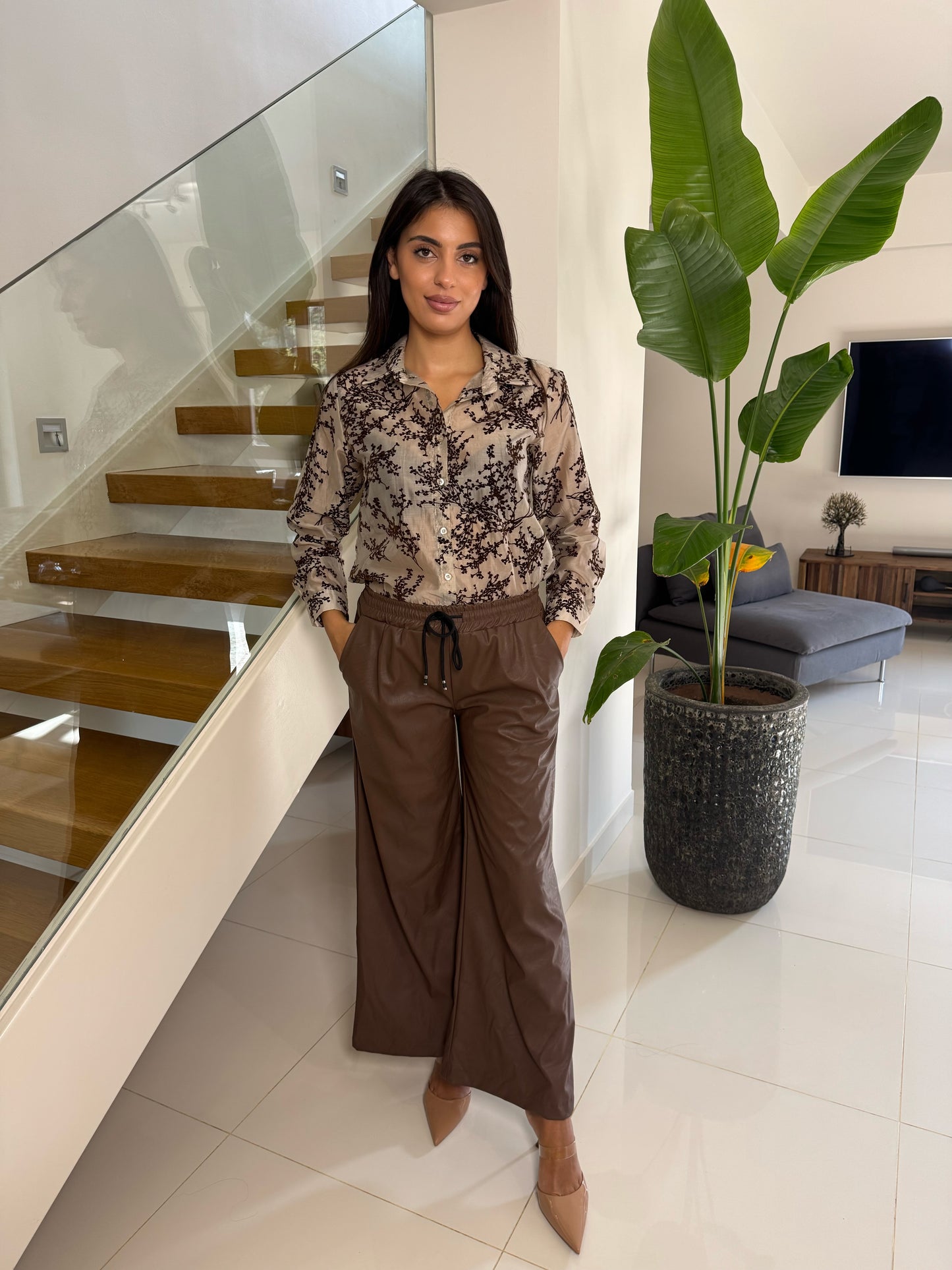 Παντελόνι camel Dune