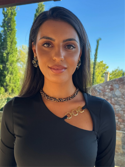 Κολιέ “Twist Luxe Choker”
