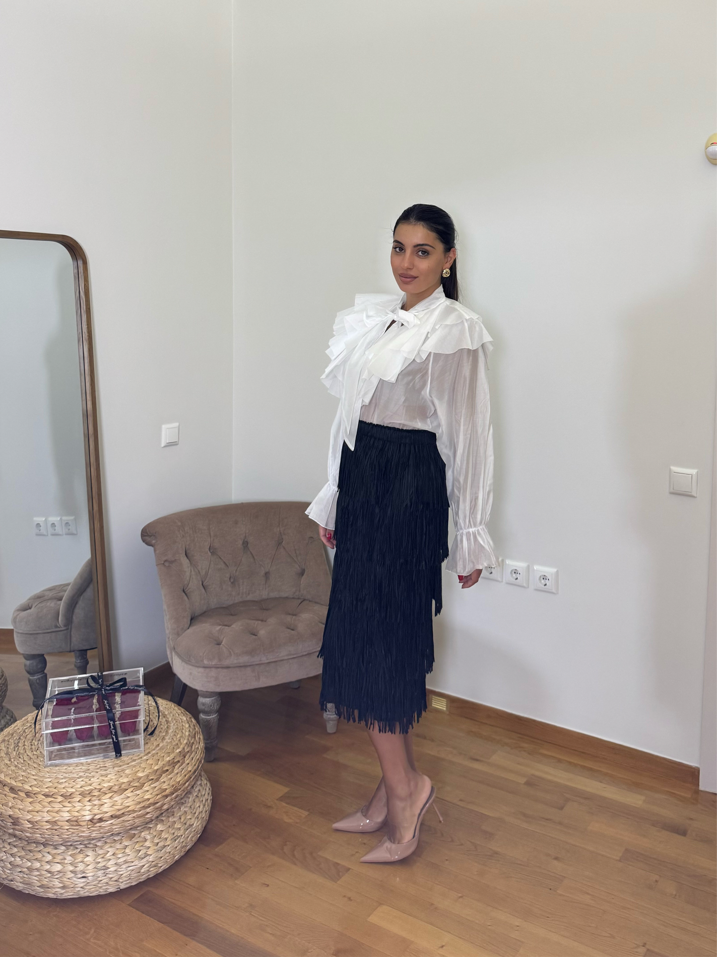 Φούστα Linea Fringe