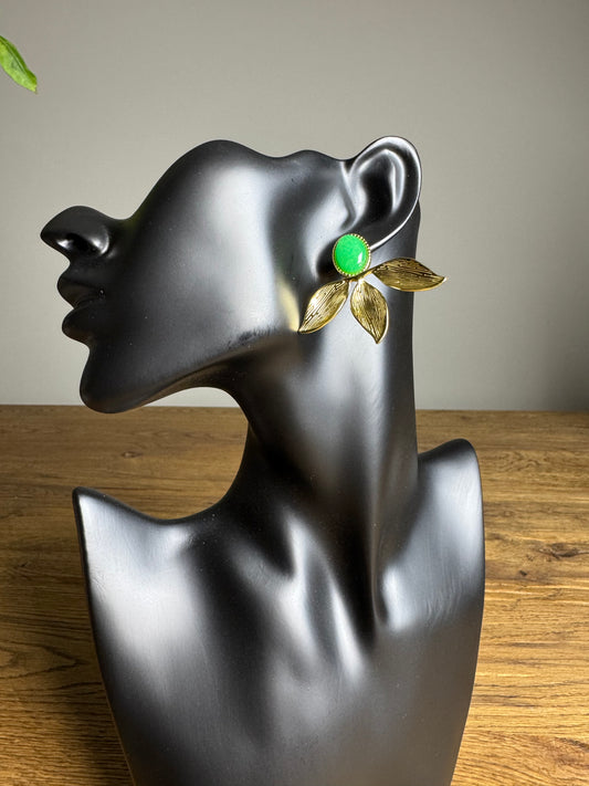 Σκουλαρίκια Green Harmony