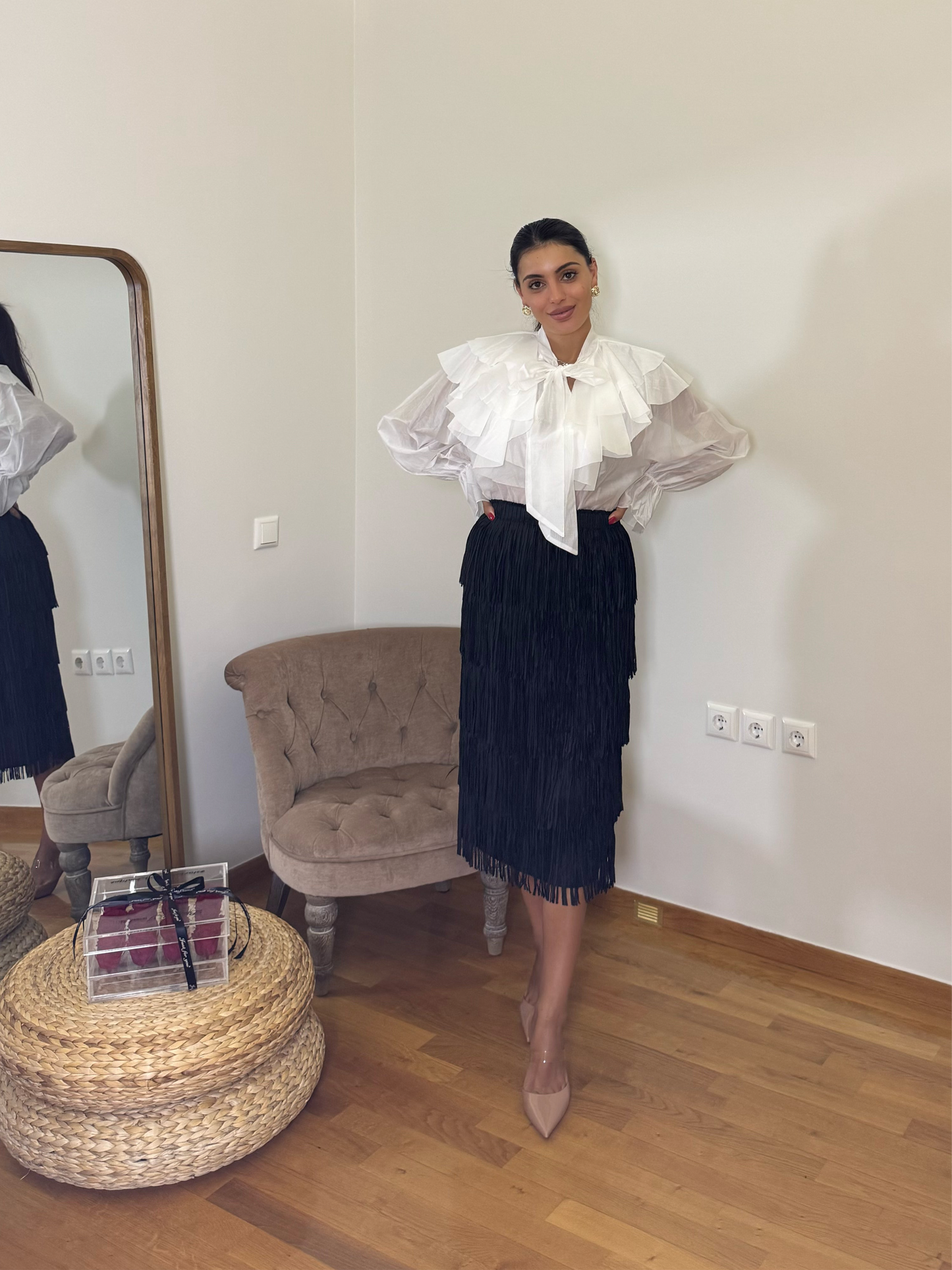 Φούστα Linea Fringe