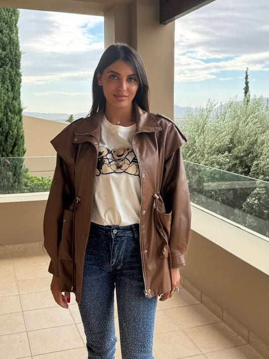 Δερμάτινο Jacket