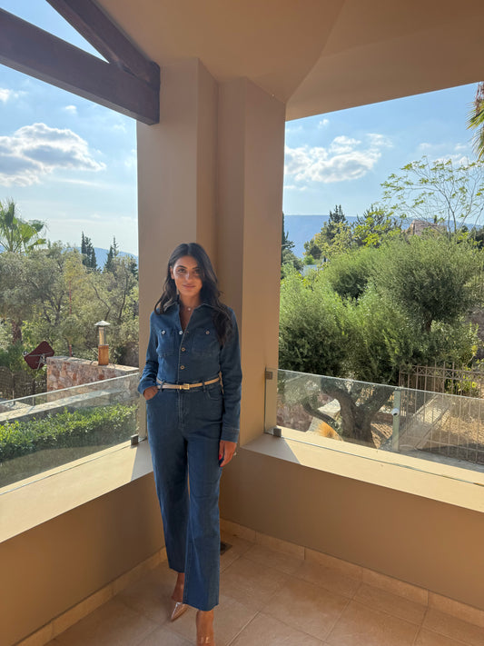 Denim Luxe Jumpsuit